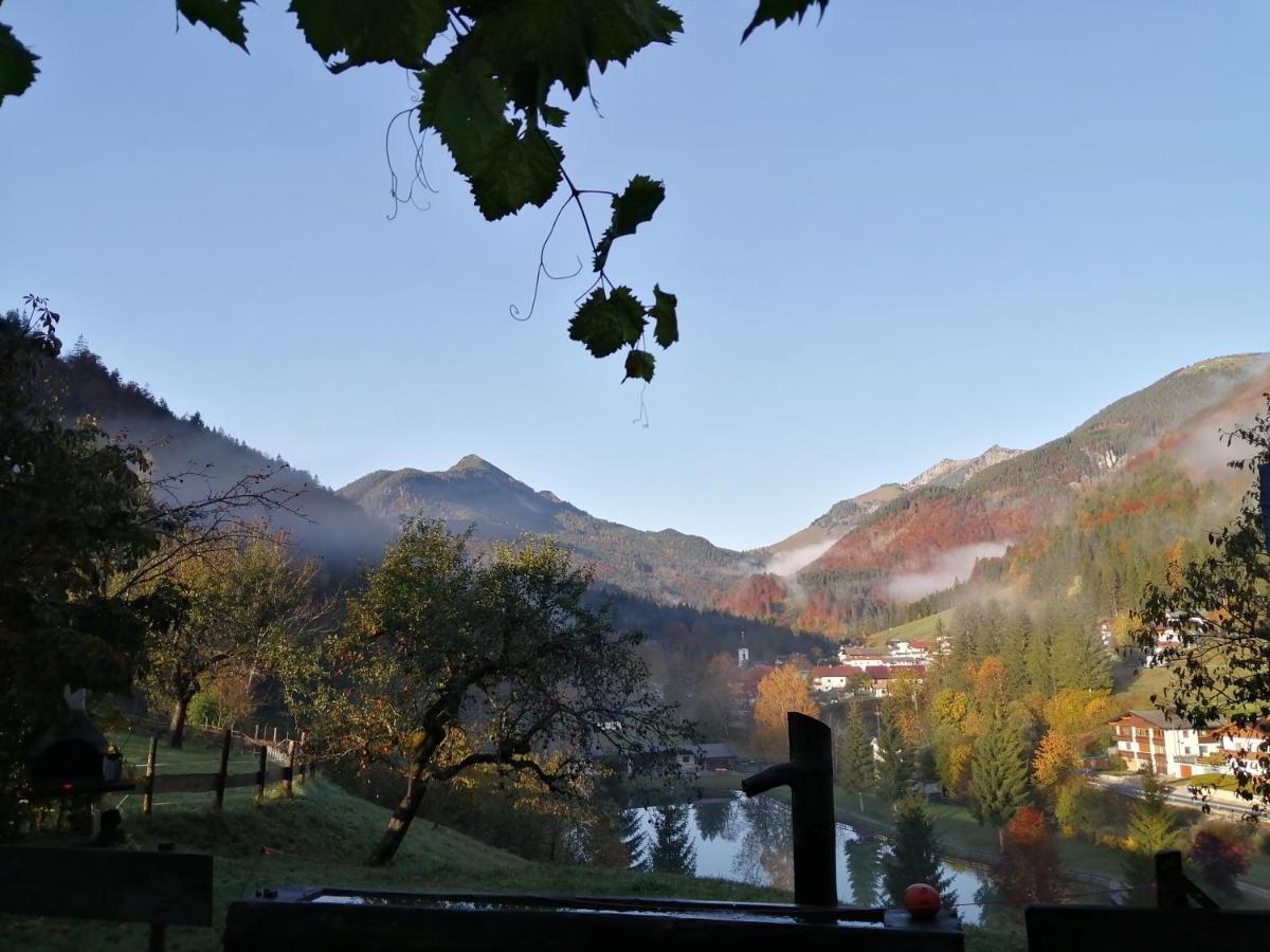 Bio-Bauernhof "Hecherhof" Thiersee Exterior foto